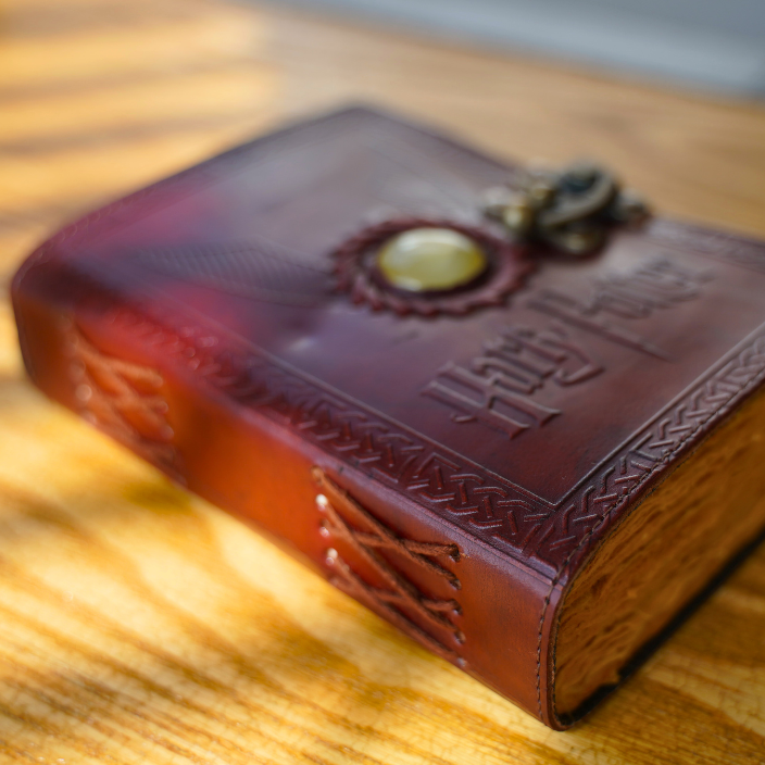 Harry Potter Leather Journal with Antique Lock