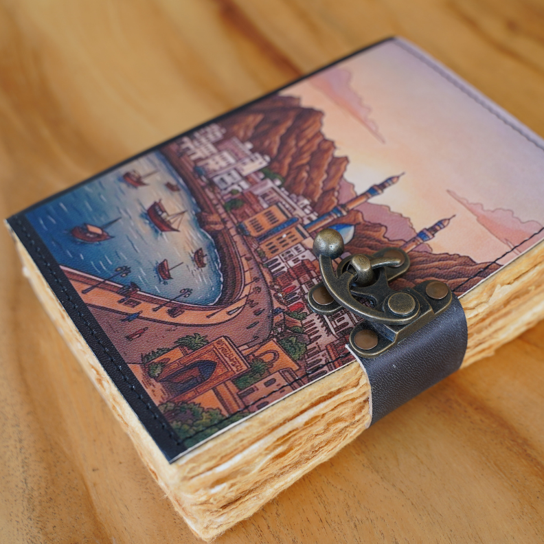 Muttrah Corniche Leather Journal