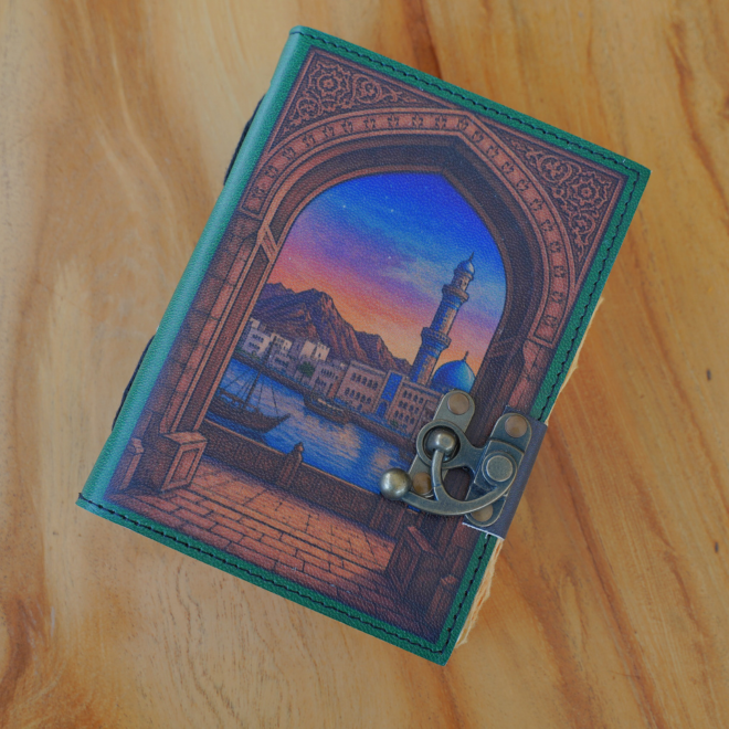 Muttrah Arch Leather Journal