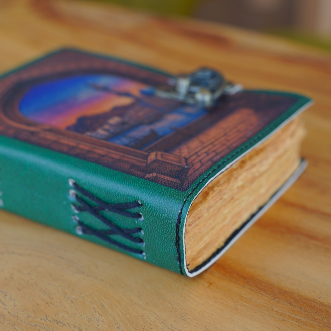 Muttrah Arch Leather Journal