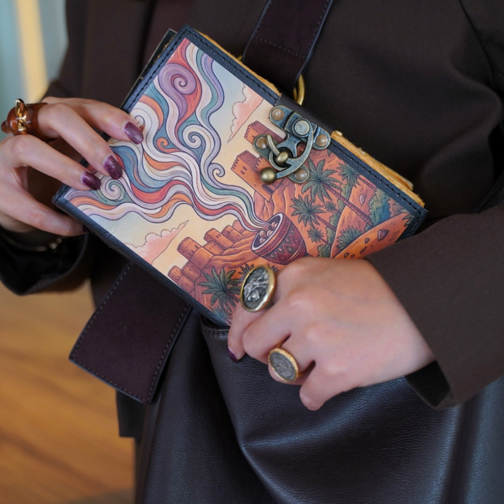 Omani Frankincense Leather Journal