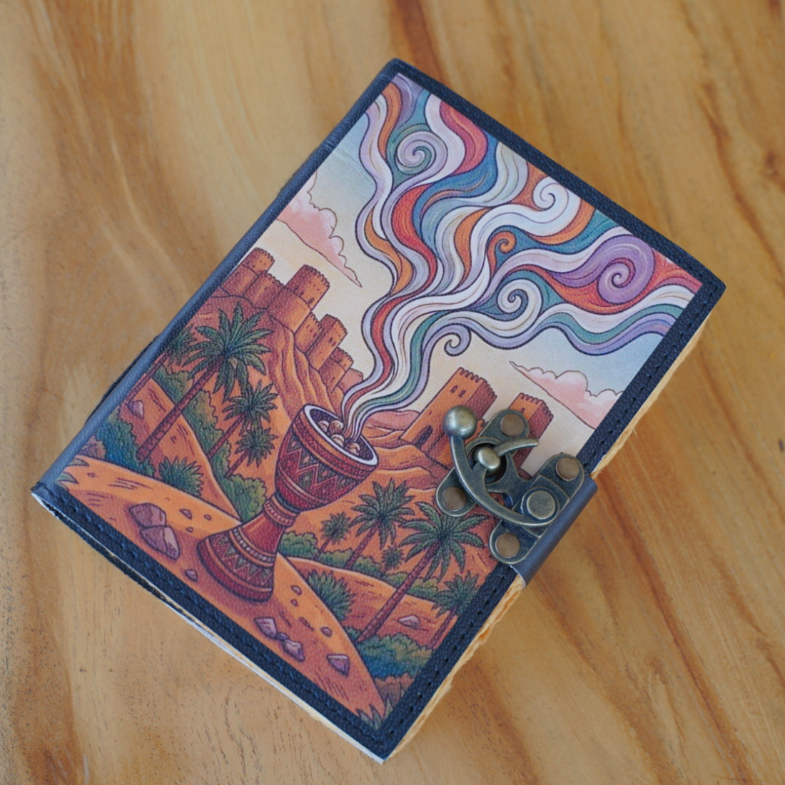 Omani Frankincense Leather Journal